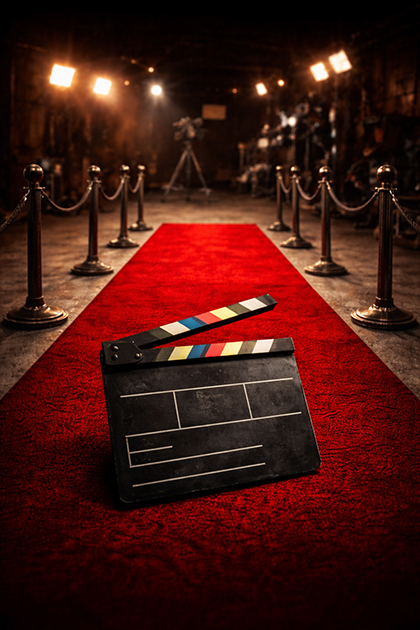 Action — tapis rouge
