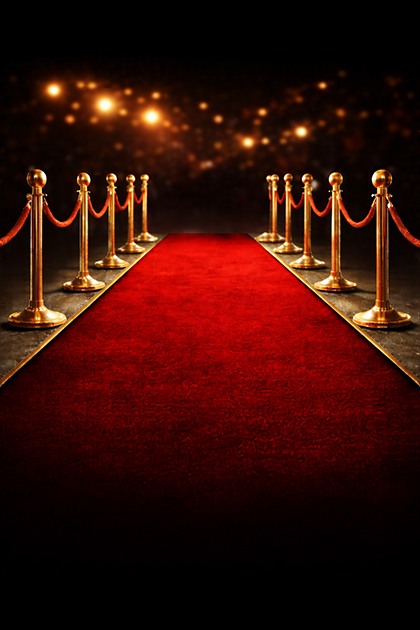 Bronze — tapis rouge